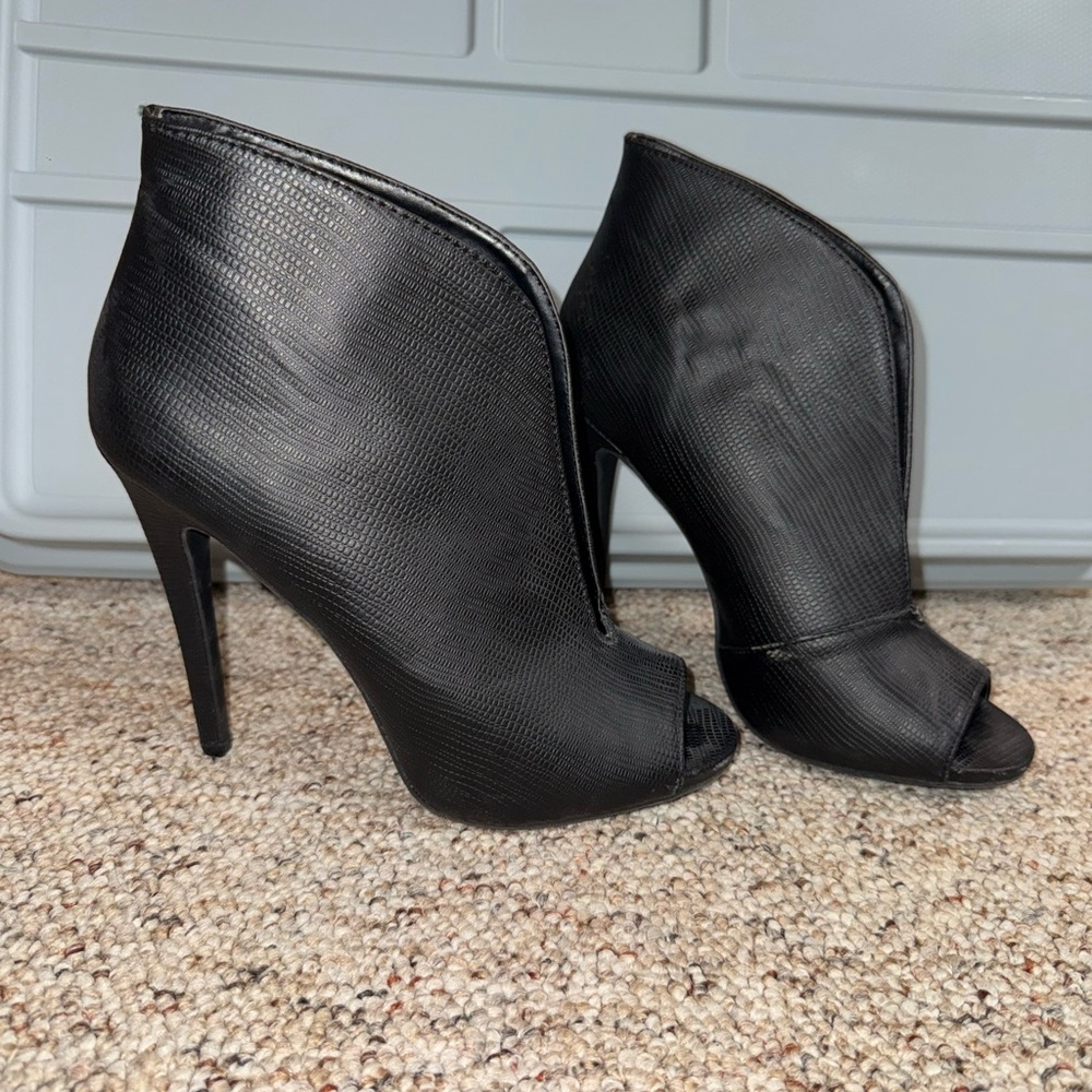 Tall Black Heels